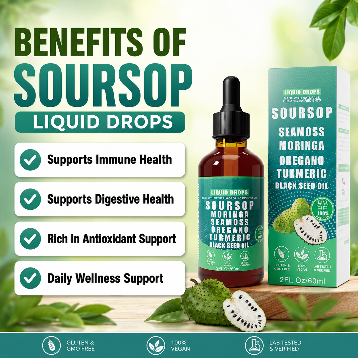 Soursop 10-in-1 Herbal Bitters Drops