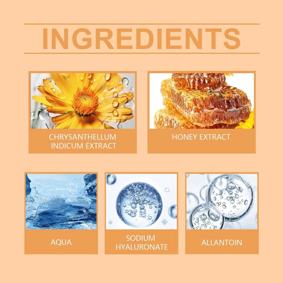 Jimerito Eye Honey by Forceup in a jar, showcasing its rich, golden color and smooth texture.